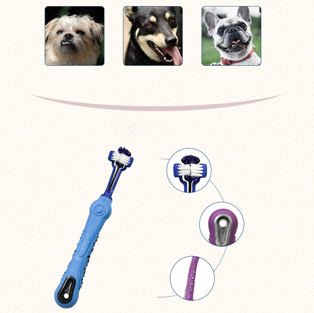 3-Sided Pet Toothbrush