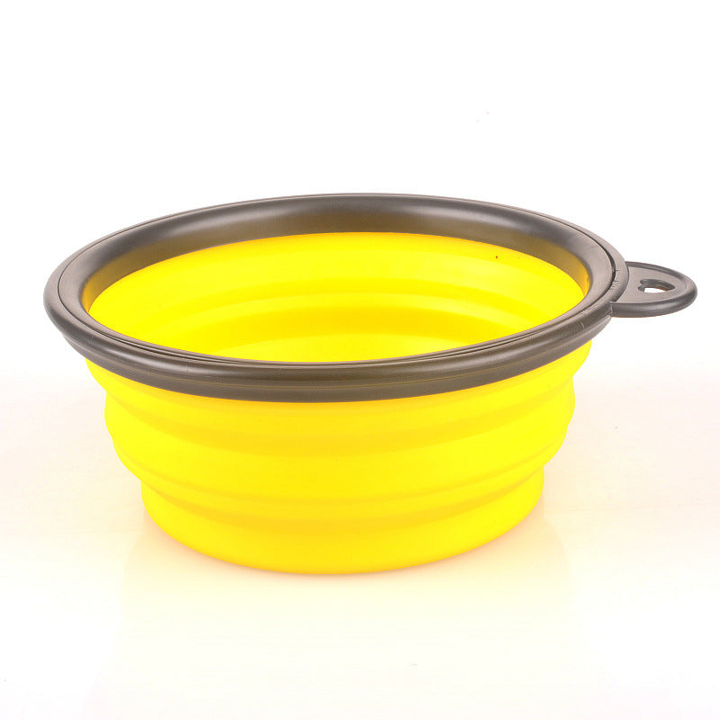 Silicone Outdoor Dog Bowl