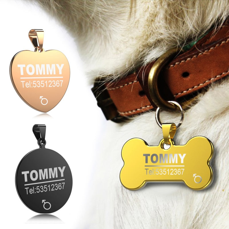 Dog Custom ID Tag