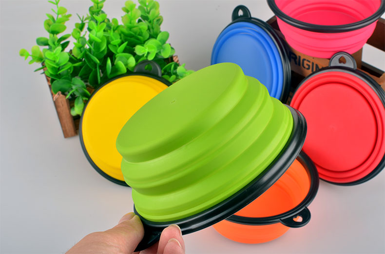 Silicone Outdoor Dog Bowl