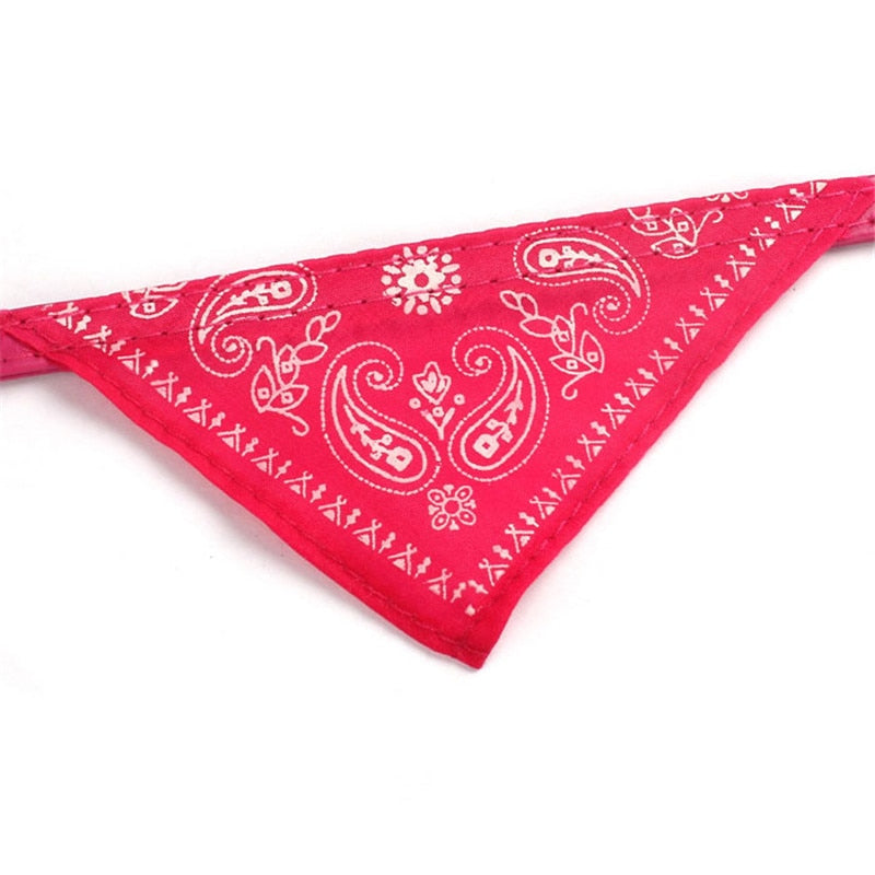 Adjustable Dog Collar Bandana