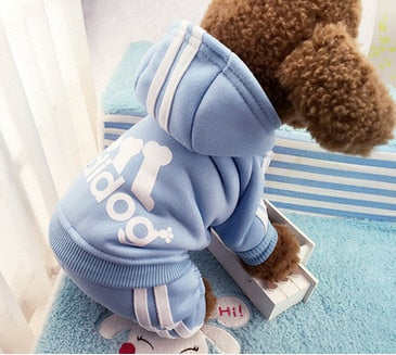 Adidog hoodie for your dog